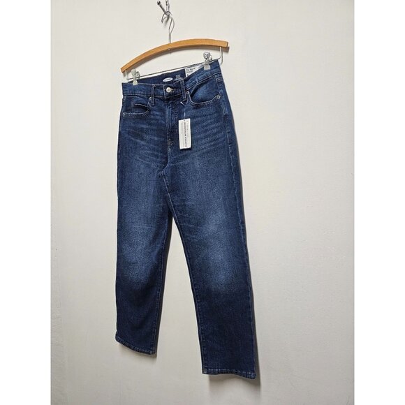 Extra High-Waisted Sky-Hi Straight Jeans for Women Size 4 - Picture 3 of 5